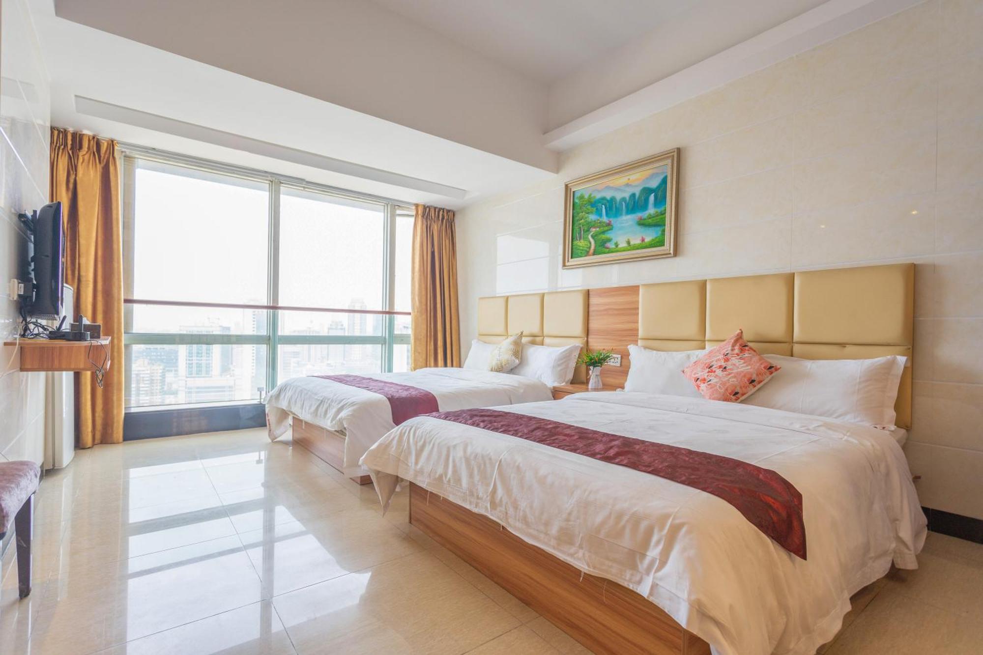 Sunny International Apartment From Beijing Road Guangzhou Bagian luar foto