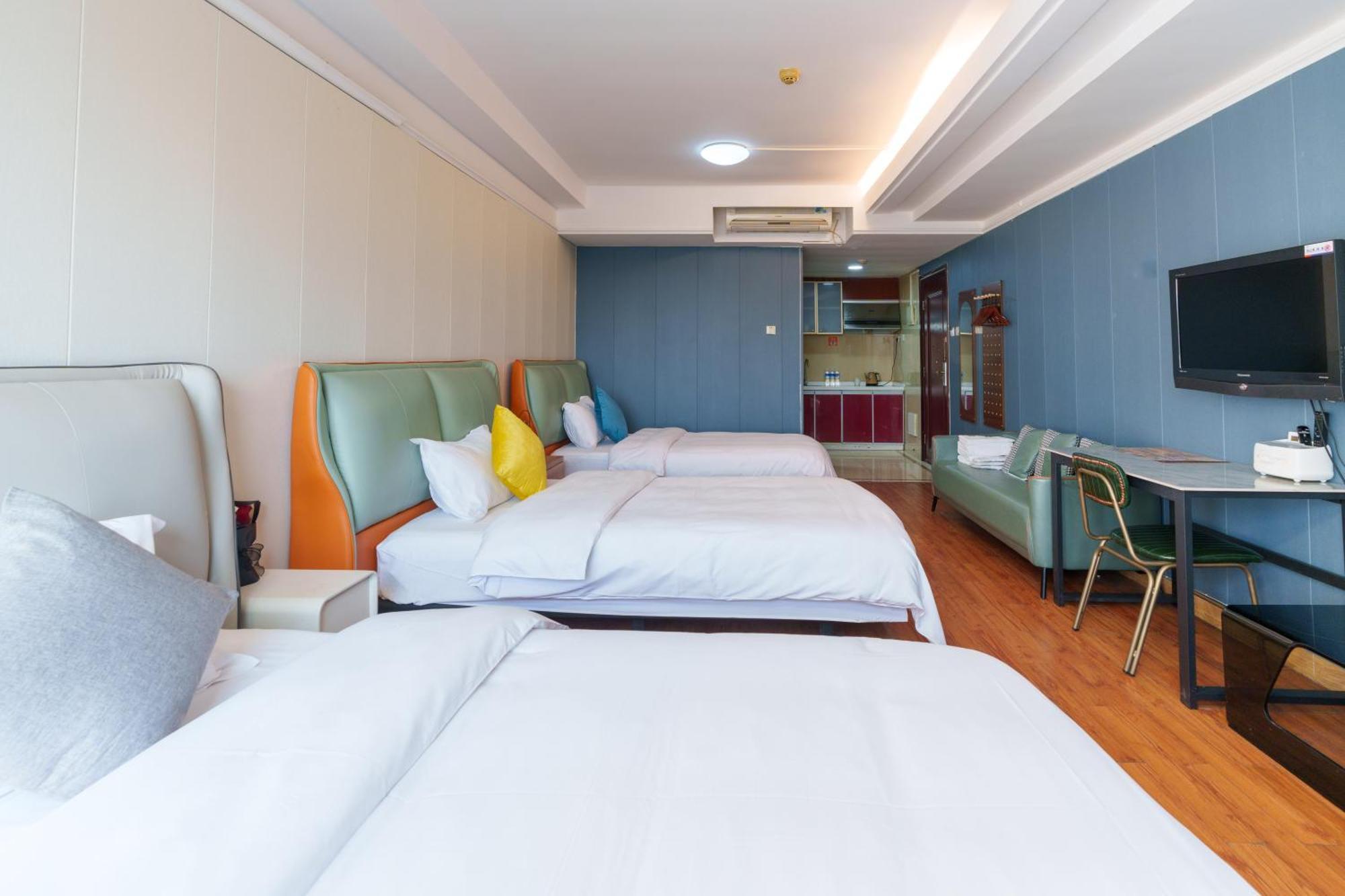 Sunny International Apartment From Beijing Road Guangzhou Bagian luar foto