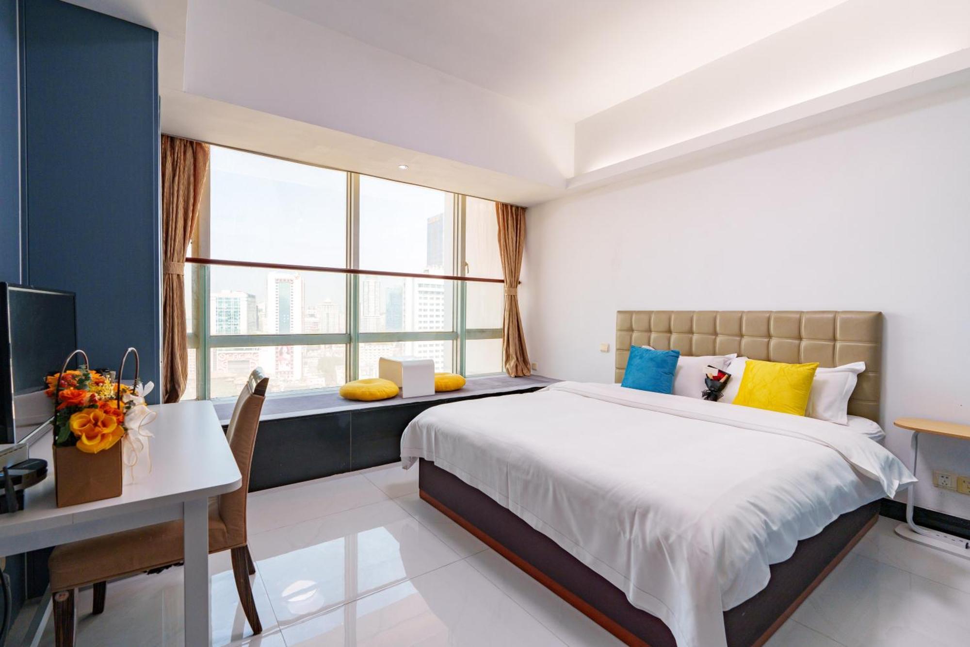 Sunny International Apartment From Beijing Road Guangzhou Bagian luar foto