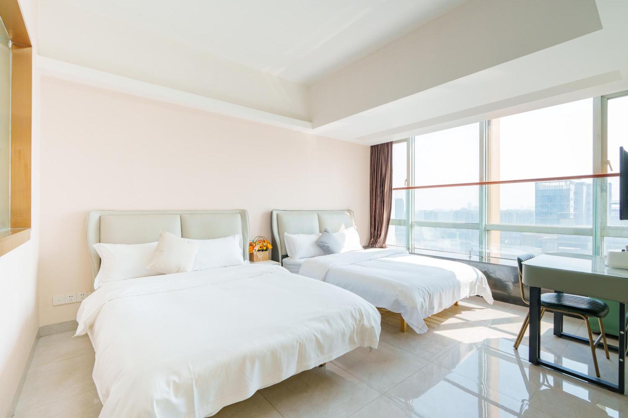 Sunny International Apartment From Beijing Road Guangzhou Bagian luar foto