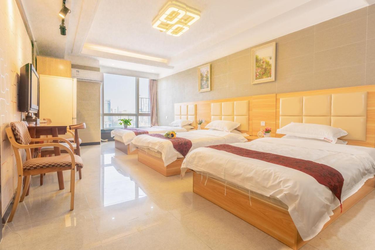 Sunny International Apartment From Beijing Road Guangzhou Bagian luar foto